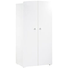Complete Basis babykamer – 3-delige babykamer set met bed 120x60 cm, commode en kledingkast – Wit – BabyPrice