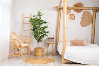 Kunst Bamboe 140 cm Japanese – Realistische Bamboe Kunstplant voor Binnen (Onderhoudsvrij)