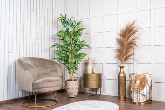 Kunst Bamboe 140 cm Japanese – Realistische Bamboe Kunstplant voor Binnen (Onderhoudsvrij)