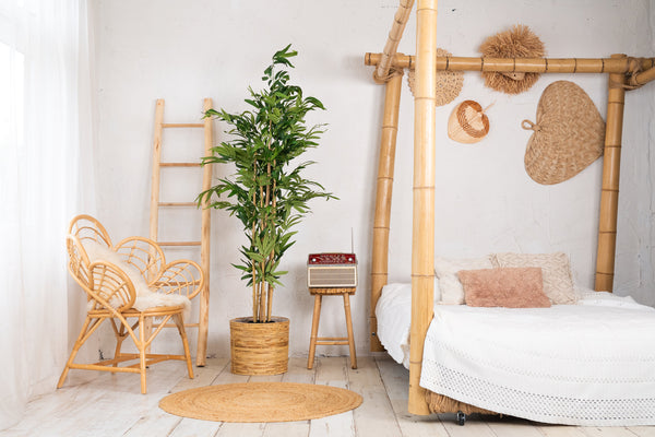 Kunst Bamboe 160 cm Japanese – Realistische Bamboe Kunstplant voor Binnen (Onderhoudsvrij)