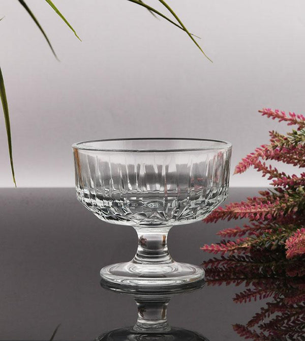 Pasabahce ECHO – IJscoupe op Poot (Set van 2, 250 ml) – detailfoto 2