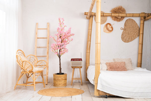 Kunst Kersenbloesem Boom 150 cm – Roze Deluxe Kunstbloesem (Onderhoudsvrij)