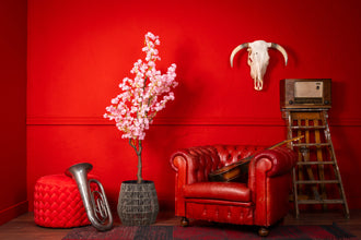 Kunst Kersenbloesem Boom 150 cm – Roze Deluxe Kunstbloesem (Onderhoudsvrij)