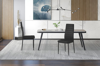 Set van 4 stoelen CATO/KENZO – strak, modern en onderhoudsvriendelijk