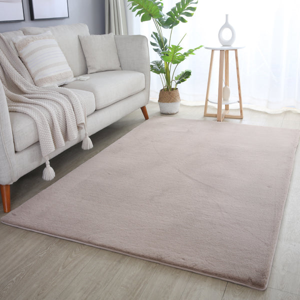 Vloerkleed FLUFFY Beige/Taupe - Ultiem zacht en comfortabel