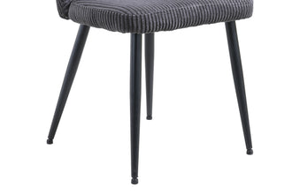 Stoel TORNADO Corduroy Grijs – modern en comfortabel