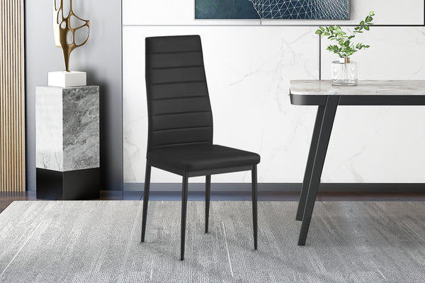 Set van 4 stoelen CATO/KENZO – strak, modern en onderhoudsvriendelijk