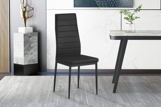 Set van 4 stoelen CATO/KENZO – strak, modern en onderhoudsvriendelijk
