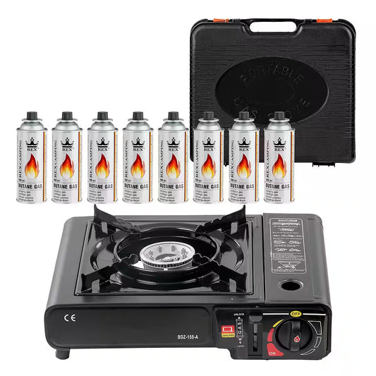 Draagbare gaskoker camping – noodpakket