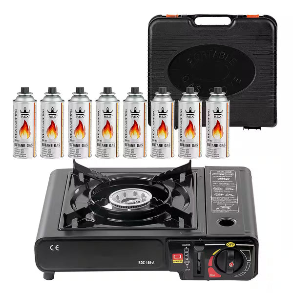 Draagbare gaskoker camping – noodpakket