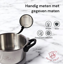 Royal Swiss Snelkookpan – RVS Drukkookpan voor Inductie & Alle Warmtebronnen (Veiligheidsventiel)