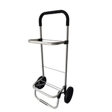 Boodschappentrolley Voyage aluminium “Berlin” – wiel Ø19 cm – assorti kleuren