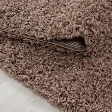 Vloerkleed LIFE Shaggy hoogpolig - Mokka
