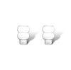 Trendy Bubble Glazen – Set van 2 | 500 ml Inhoud