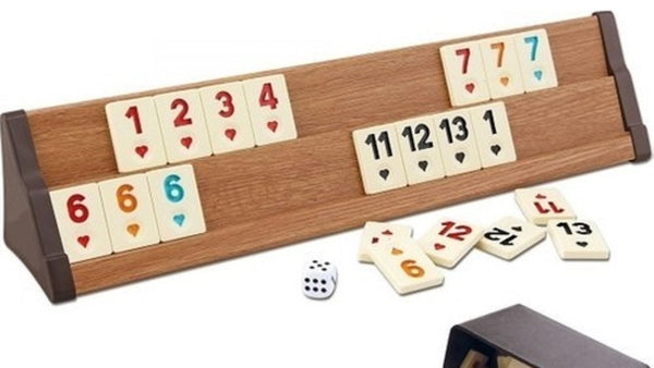 Star Okey VIP Houten Rummikub Set – Turks Okey Spel 101 met Melamine Stenen – detailfoto 2