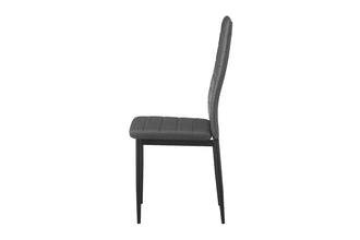 Set van 4 stoelen CATO/KENZO Grijs – stijlvol, modern en veelzijdig