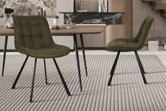 Stoel ARIBA Groen – fris, modern en comfortabel