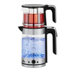 Homelux Theekoker Glas – 1800W | Voor Turkse & Kruidenthee