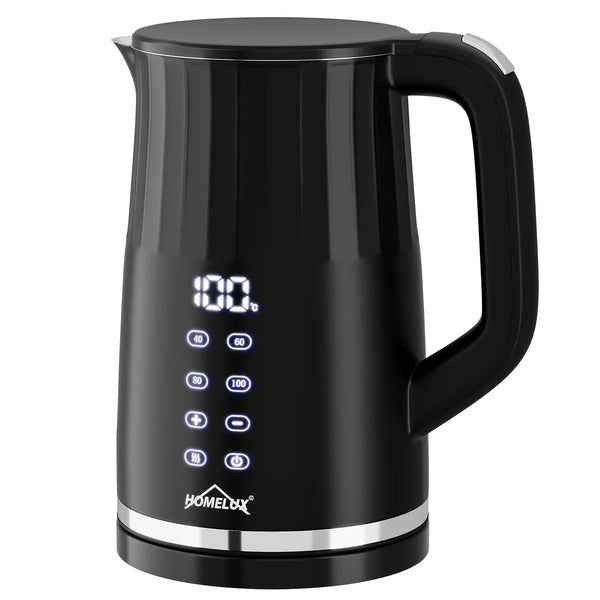 HOMELUX Elektrische Waterkoker 1,7L – 2200W – Met Temperatuurregeling & Warmhoudfunctie – detailfoto 2