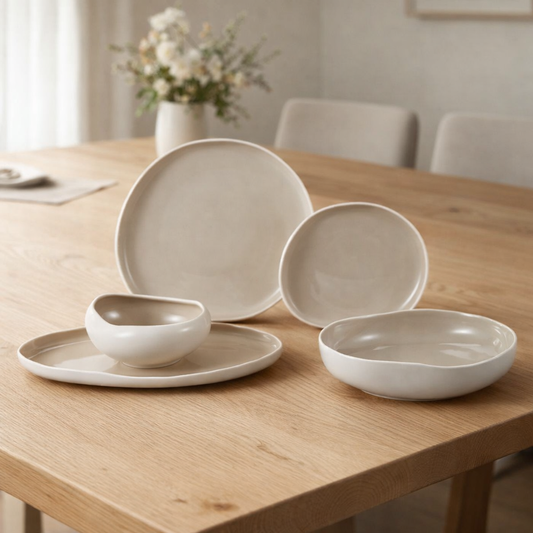servies set tafel styling modern interieur