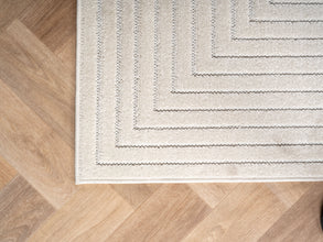 Vloerkleed NOVA 1202 Cream – Japandi Stijl | Indoor & Outdoor
