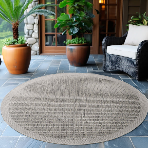 Rond Vloerkleed GIZA Grey
