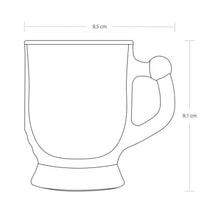 Pasabahce Istanbul Turkse theeglazen met handvat – 170 ml – 6 stuks