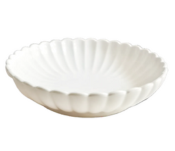 diep bord wit porselein servies 19 cm