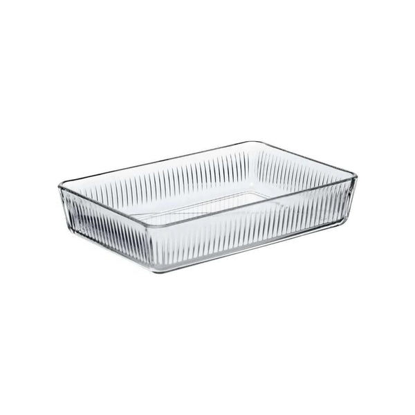 PASABAHCE BORCAM PREMIUM – Rechthoekige Glazen Ovenschaal (3000 ml)