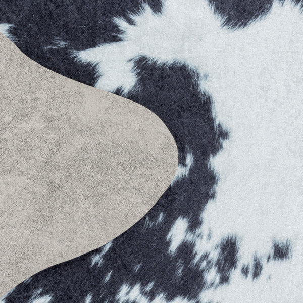 Vloerkleed ETOSHA 4114 Black – Diervriendelijke Imitatie Dierenprint – detailfoto 2