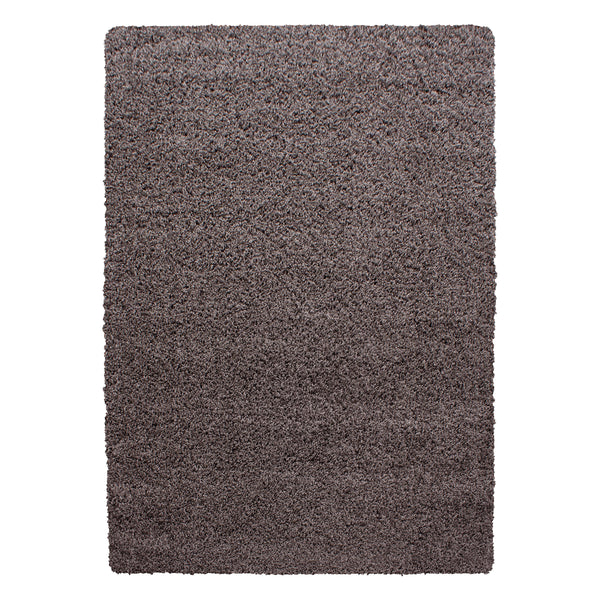 Vloerkleed LIFE Shaggy hoogpolig - Taupe – detailfoto 2