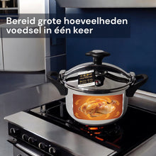 Royal Swiss Snelkookpan – RVS Drukkookpan voor Inductie & Alle Warmtebronnen (Veiligheidsventiel)