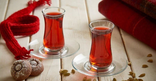 Pasabahce Fit Theeglazen Set – 12-Delig – 6 Glazen 120 ml + 6 Schoteltjes – Voor Turkse en Kruidenthee