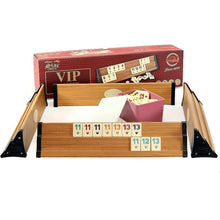 Star Okey VIP Houten Rummikub Set – Turks Okey Spel 101 met Melamine Stenen