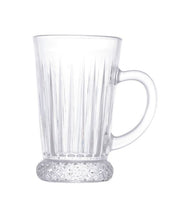 Amore theeglazen met handvat 210 ml – set van 6 stuks