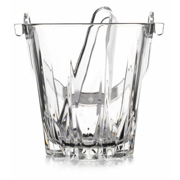 Pasabahce Karat IJsblokjesemmer met Tang – 815 ml – Luxe Ijsemmer van Glas voor Feest & Bar