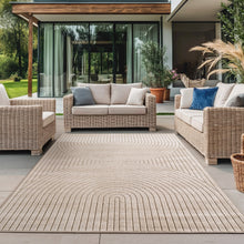 Vloerkleed NOVA 1201 Beige – Japandi Stijl | Indoor & Outdoor
