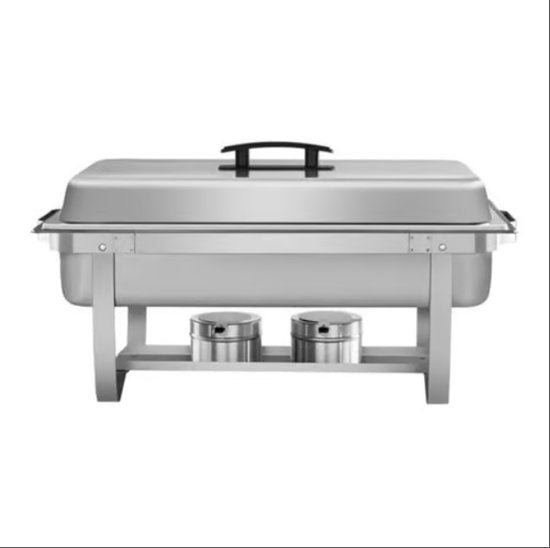 Buffetverwarmer – 9 Liter | RVS | 3-vaks of als 1 geheel te gebruiken – detailfoto 2