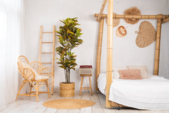 Kunst Ficus 180 cm Deluxe – Realistische Ficus Kunstplant voor Binnen (Onderhoudsvrij)