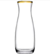 Pasabahce AMPHORA Karaf – 1180 cc | Met Gouden Rand