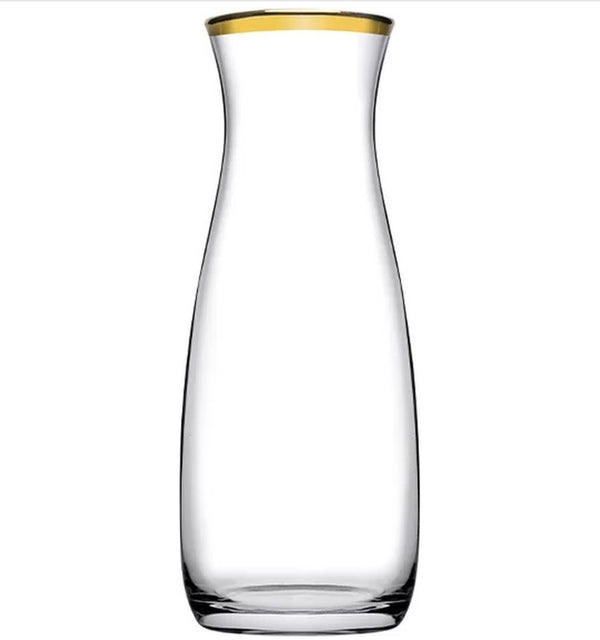 Pasabahce AMPHORA Karaf – 1180 cc | Met Gouden Rand