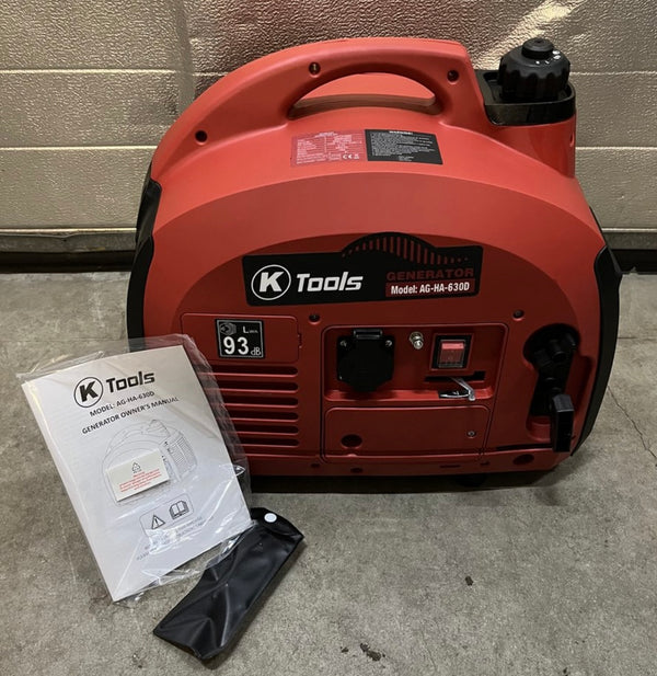 Krachtige & Zuinige Camping Benzine Generator – 700W – detailfoto 2