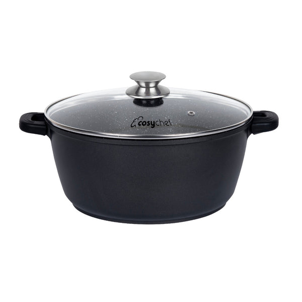 CosyChef Leia Marble Pan – 16 cm, 1.5 Liter, Inductiegeschikt