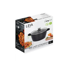 CosyChef Leia Marble Pan – 28 cm, 6.7 Liter, Inductiegeschikt