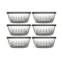 Pasabahce Frezya schaaltjes met deksel – 4 stuks – 330 ml – 12,5 cm