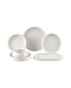 Trendy Cosmo Chubby serviesset wit porselein – 26 delig
