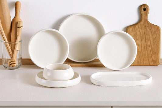 Trendy Bellezza serviesset wit porselein – 26 delig