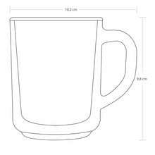 Pasabahce PUB Glazen Mokken – Set van 2 | 250 ml Koffie- & Theeglazen
