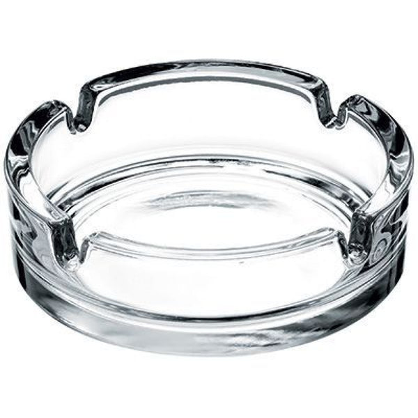 Pasabahce Bistro Glazen Asbakken – Set van 2 – Ø10,7 cm – Stevig & Stijlvol