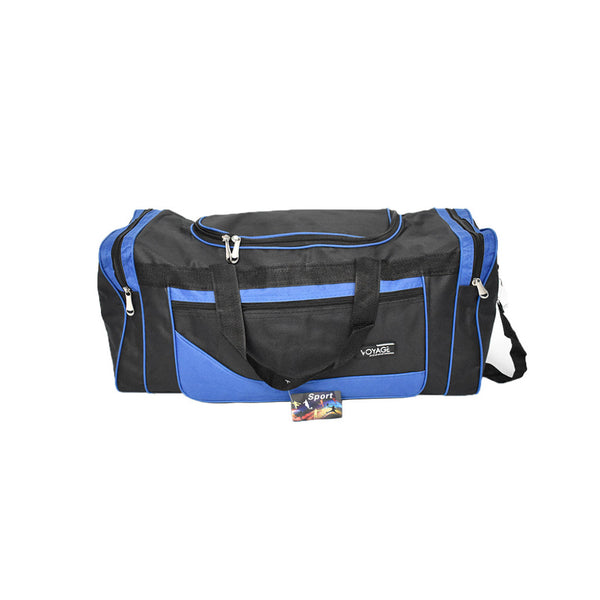 Grote Sporttas / Reistas met Zijvakken – 70 x 28 x 30 cm – Assorti Kleuren – Met Verstelbare Schouderband